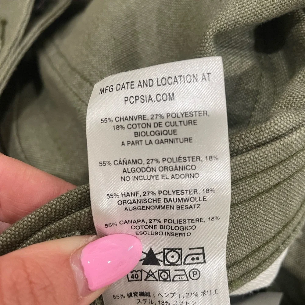 Patagonia Women's Point Reyes Canvas Overalls Basin Green Size Small - Picture 15 of 15